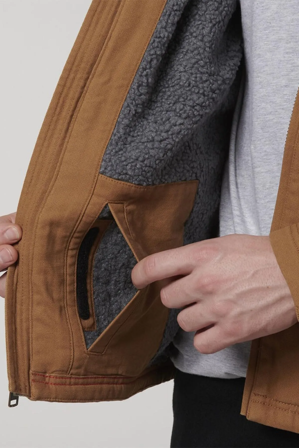 Hard Yakka Heritage Canvas Hooded Jacket
