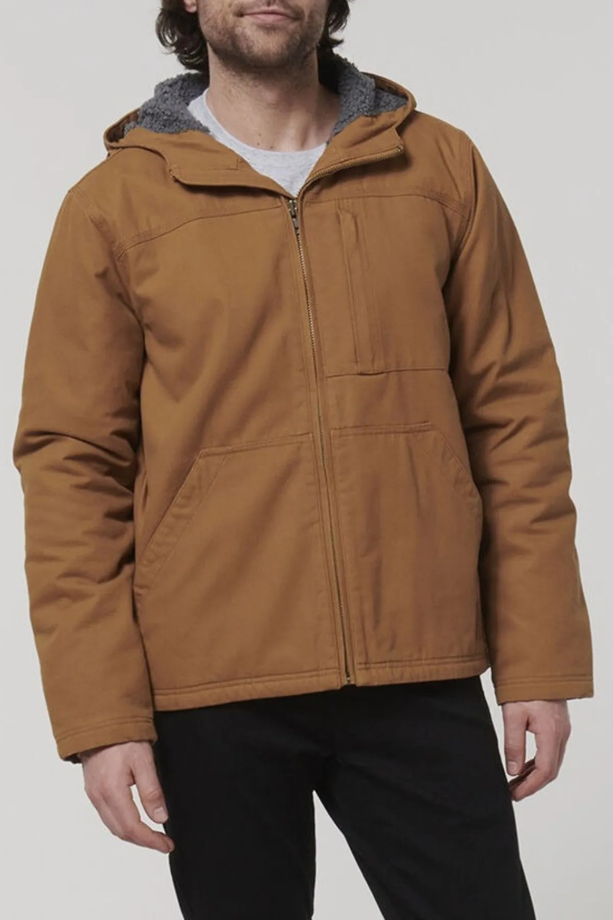 Hard Yakka Heritage Canvas Hooded Jacket