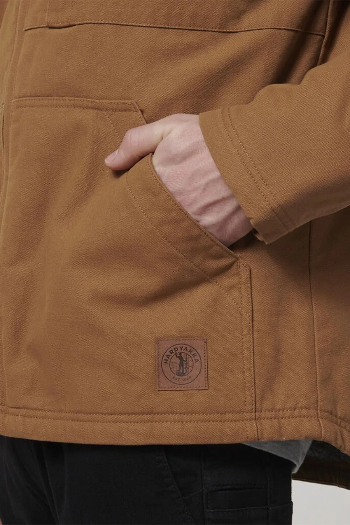Hard Yakka Heritage Canvas Hooded Jacket