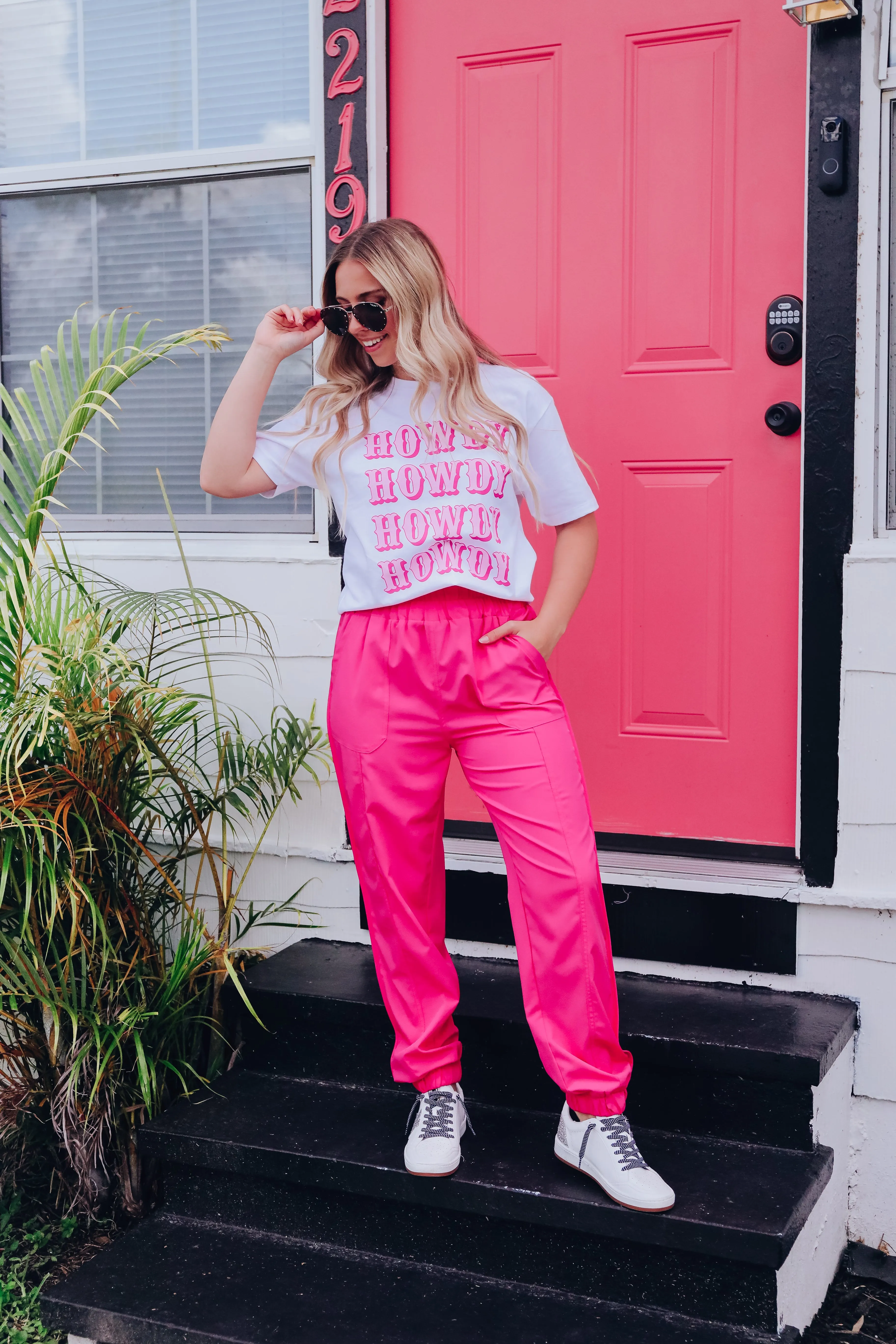 Homestretch Active Jogger - Hot Pink