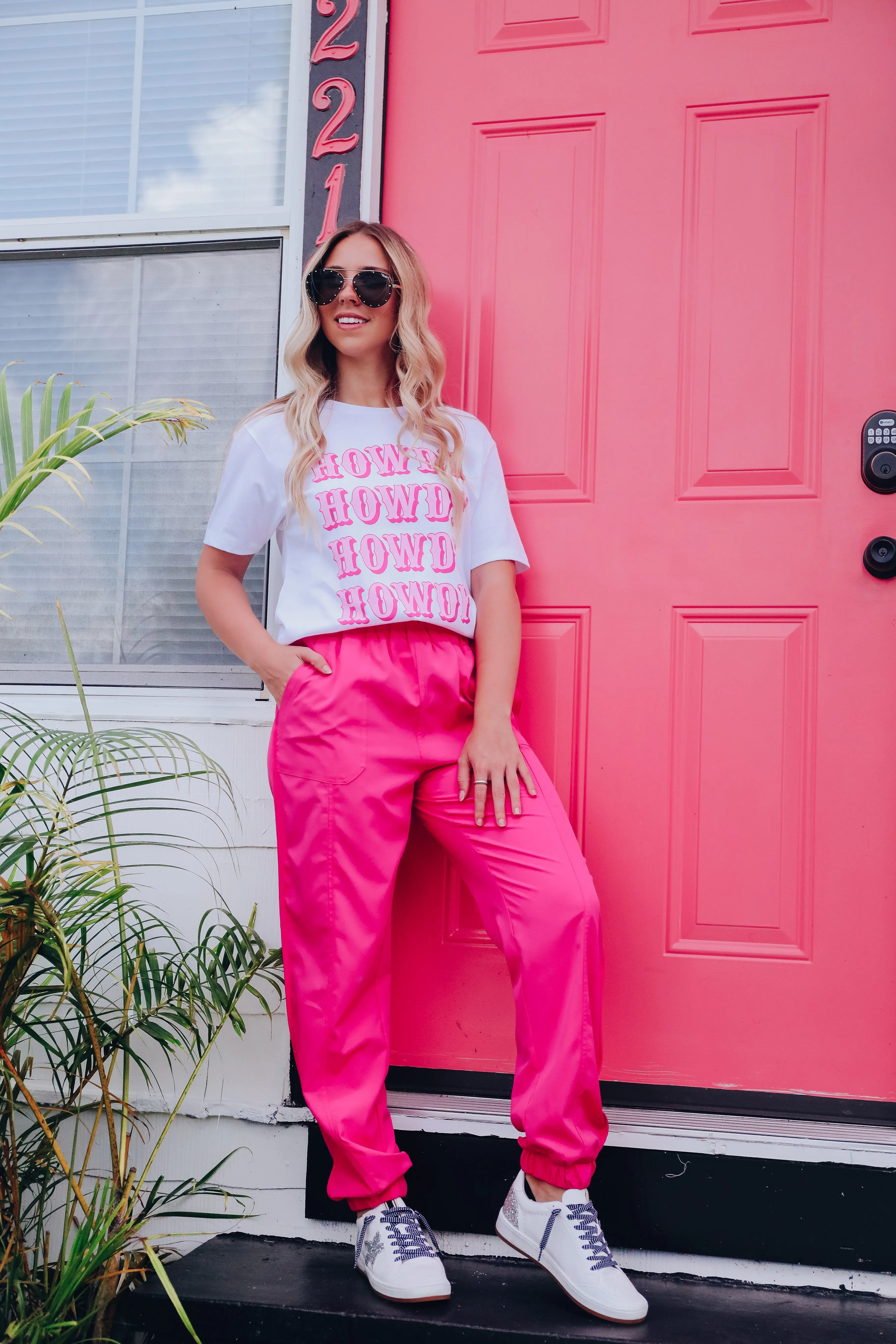 Homestretch Active Jogger - Hot Pink