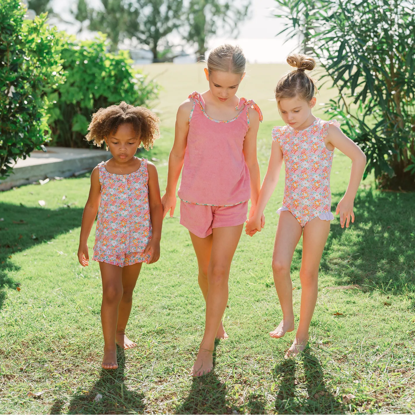 Island Blossom Ruffle Set