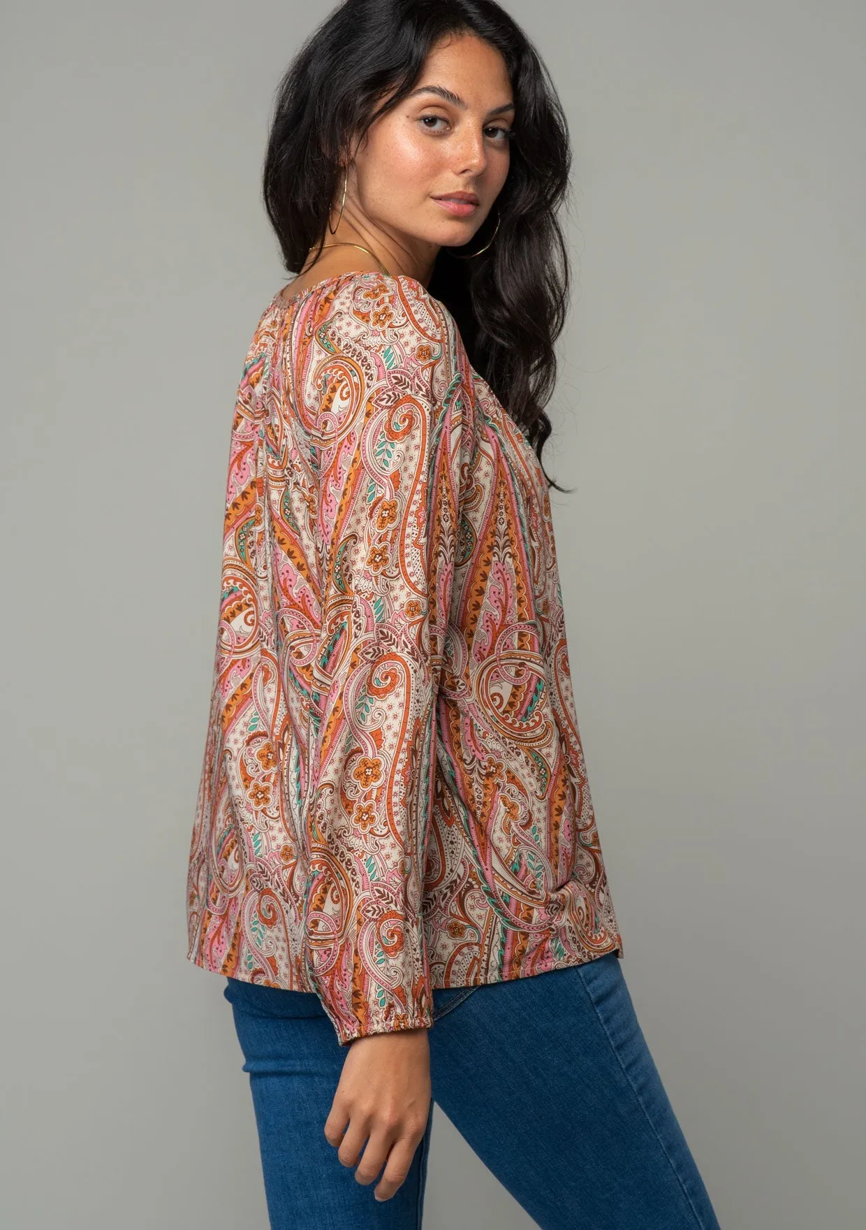 Jelonna Paisley Blouse