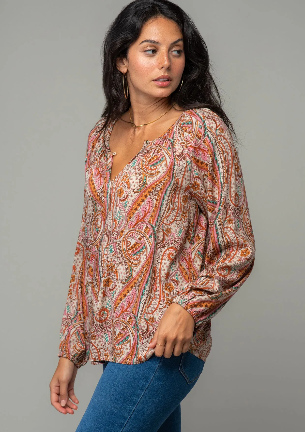 Jelonna Paisley Blouse