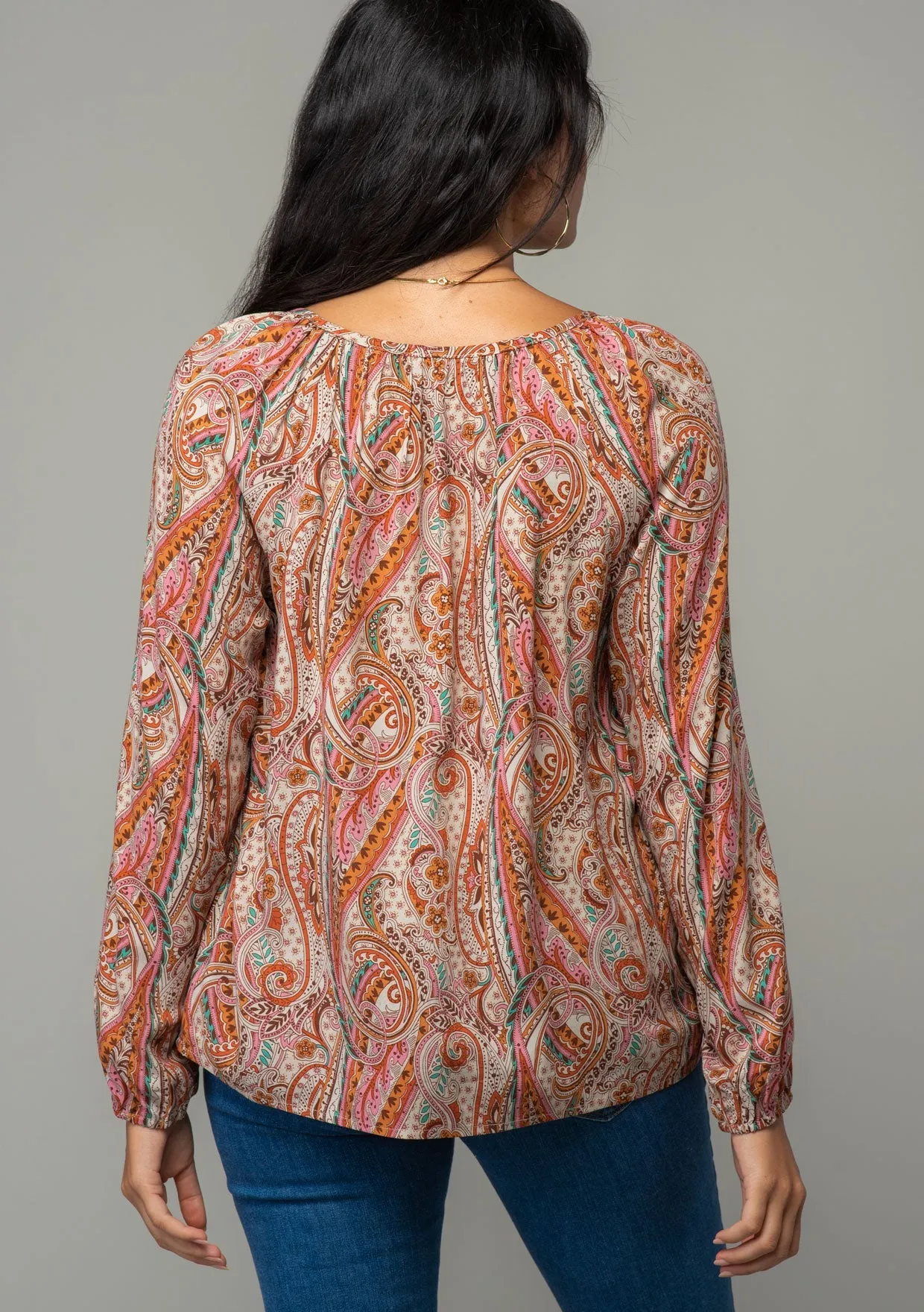 Jelonna Paisley Blouse