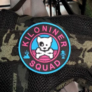 Kiloniner Dog and Crossbones PT - Morale Patch