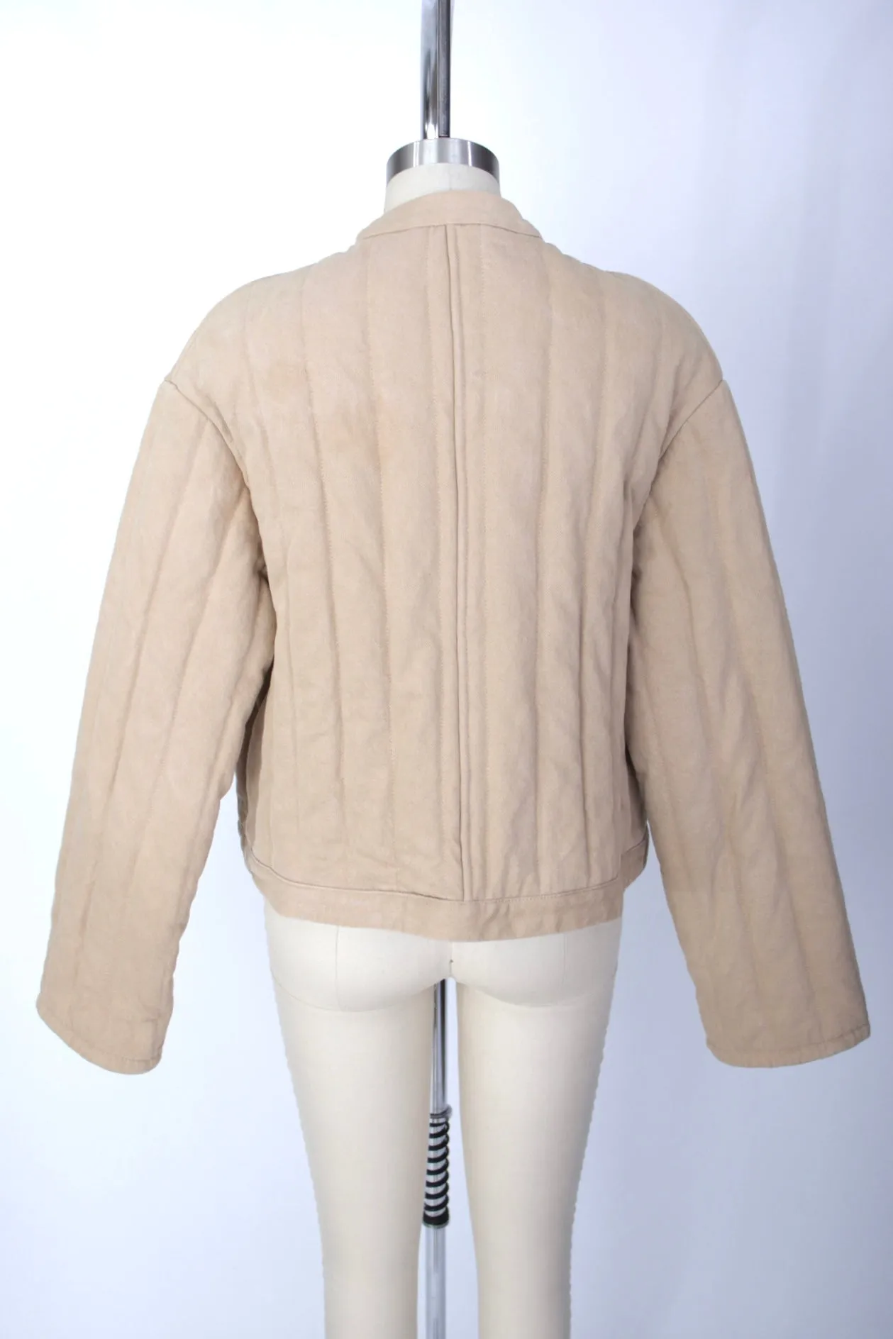 Kordal Quilted Cropped Bomber