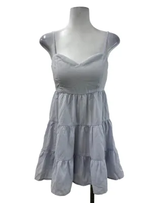 Lilac Sweetheart Tiered Romper