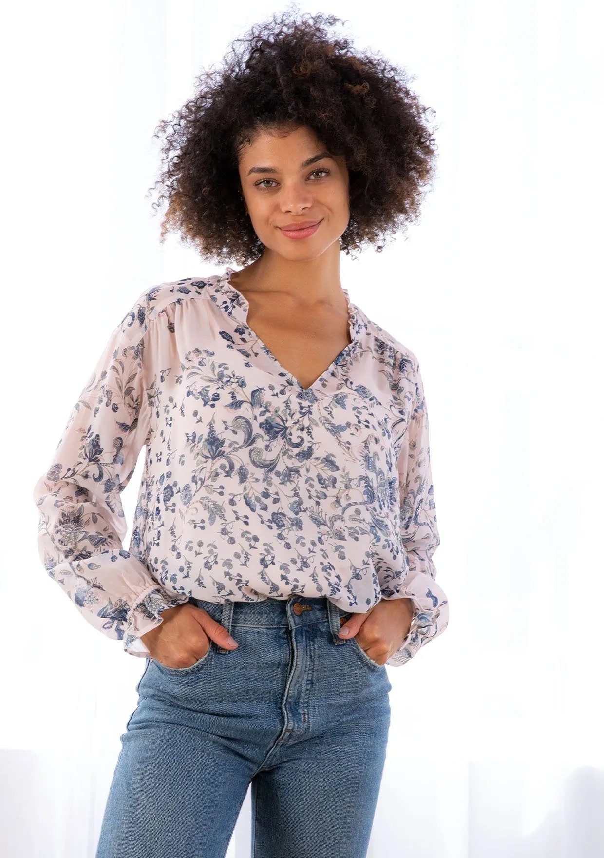Lovestruck Floral Blouse
