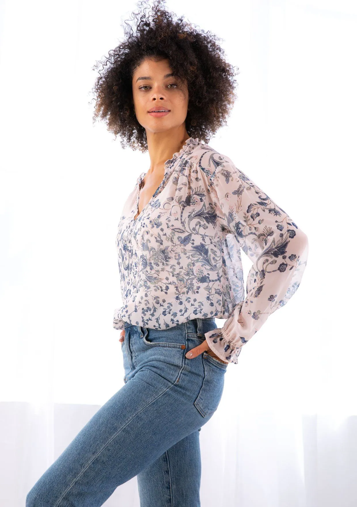 Lovestruck Floral Blouse