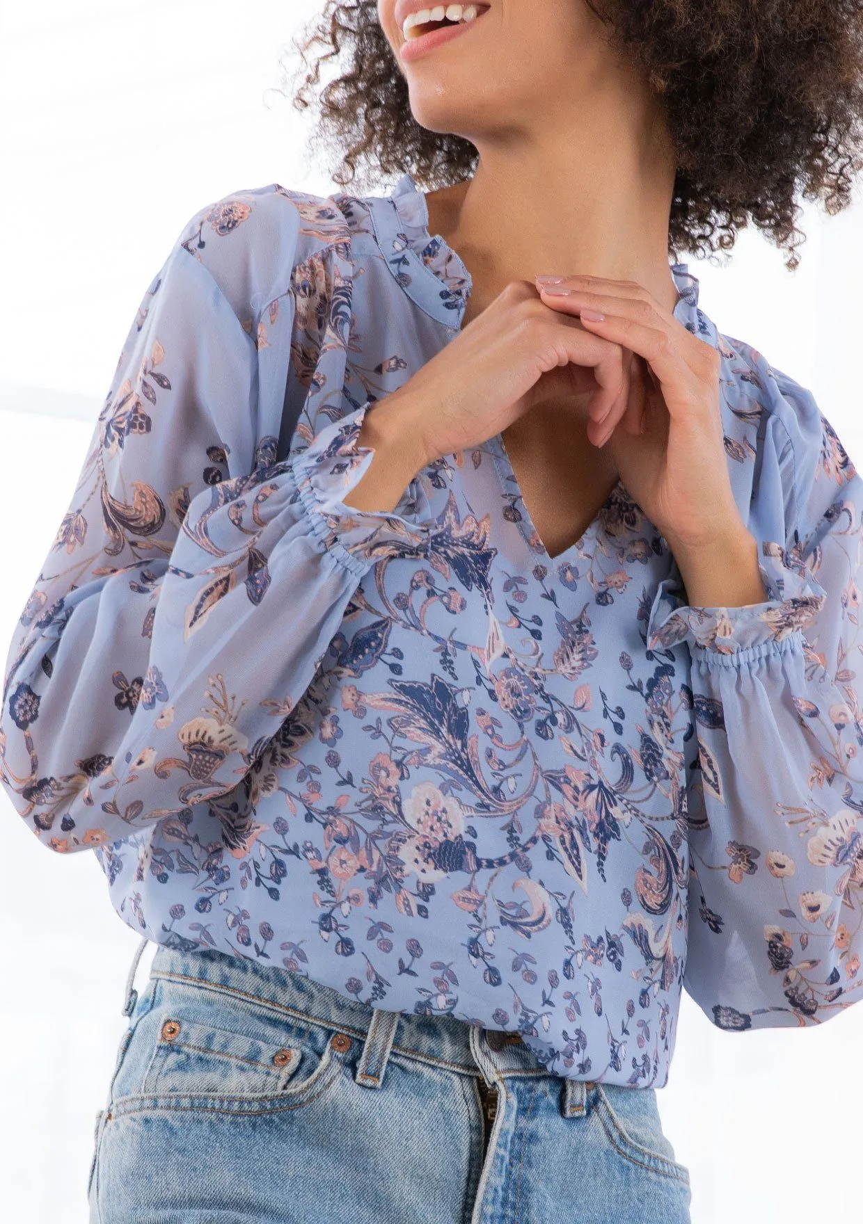 Lovestruck Floral Blouse