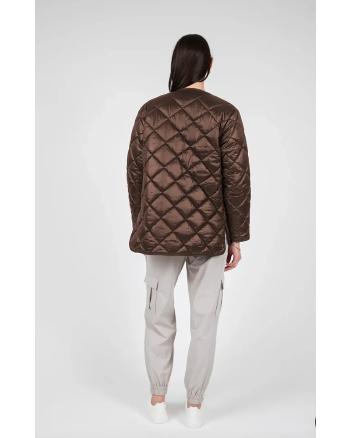 Marlow Alpine Quilted Jacket - Espresso