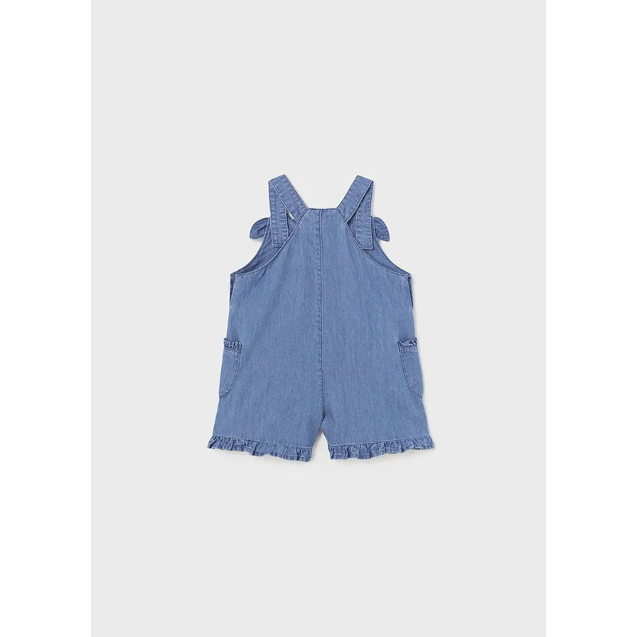 Mayoral Baby Denim Romper