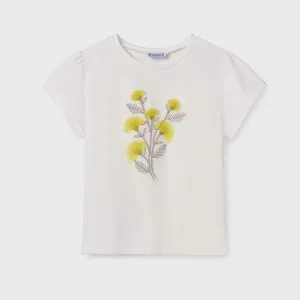 Mayoral Older Girls T-Shirt 6012 Pistachio