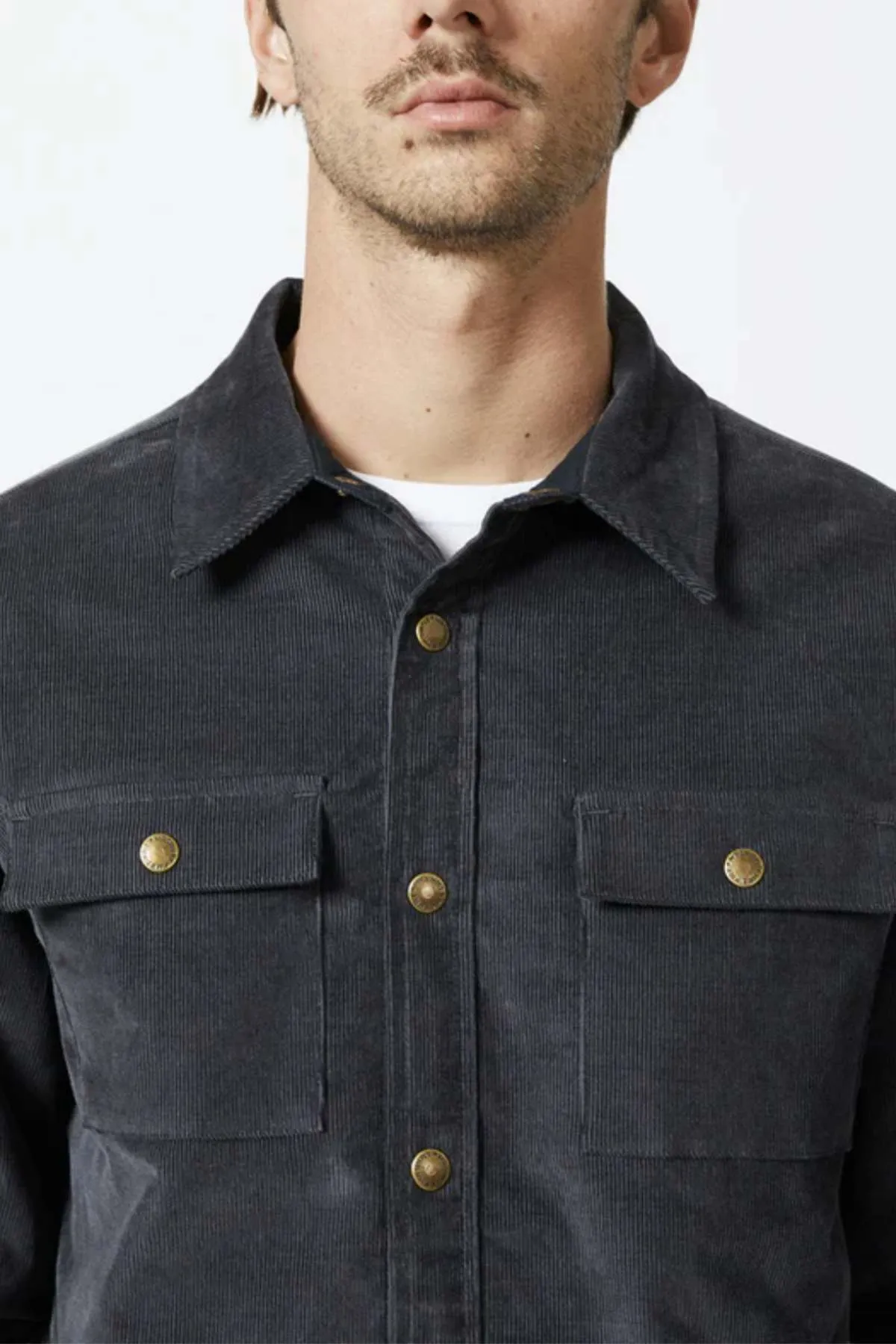 Mr Simple Quilted Cord Jacket