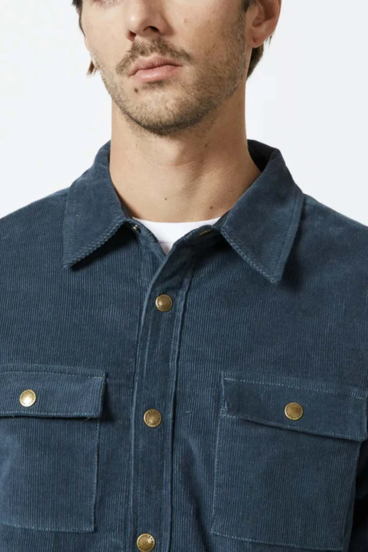 Mr Simple Quilted Cord Jacket