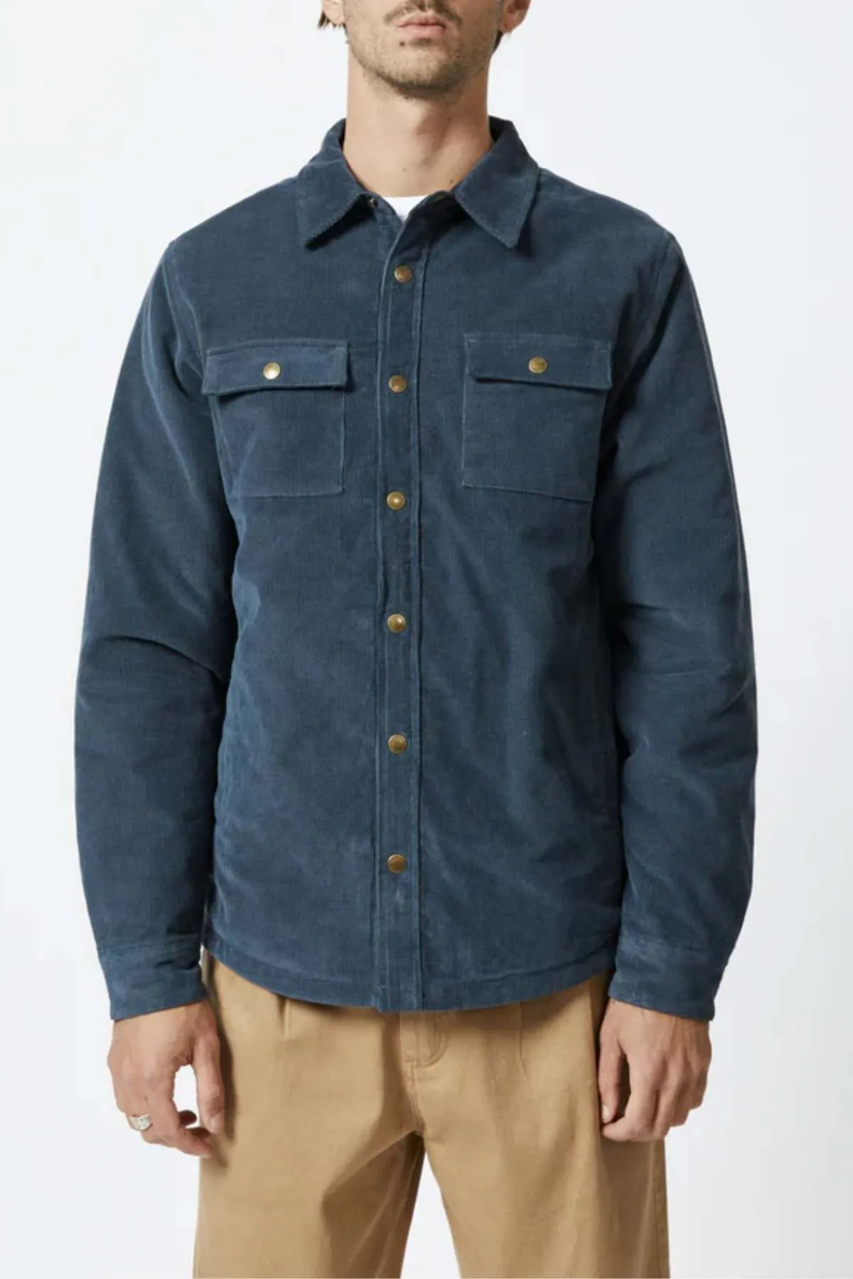 Mr Simple Quilted Cord Jacket
