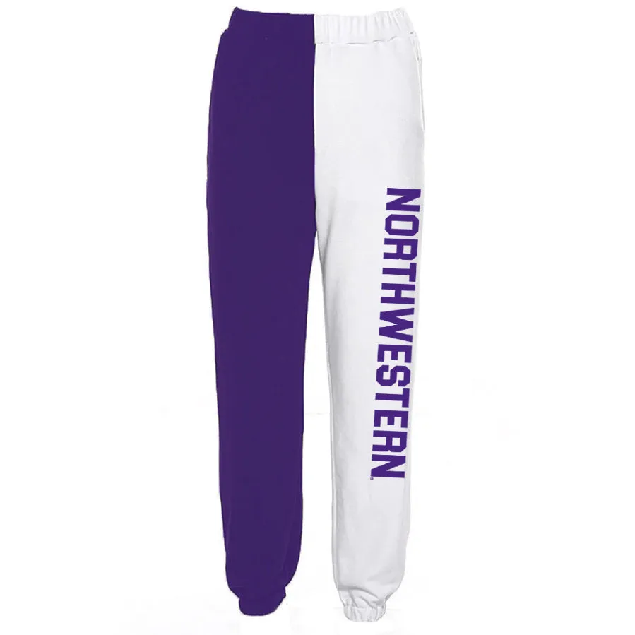 Northwestern Wildcats Two Tone Joggers