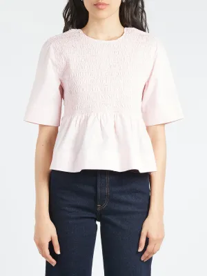 Open Back Smock Blouse