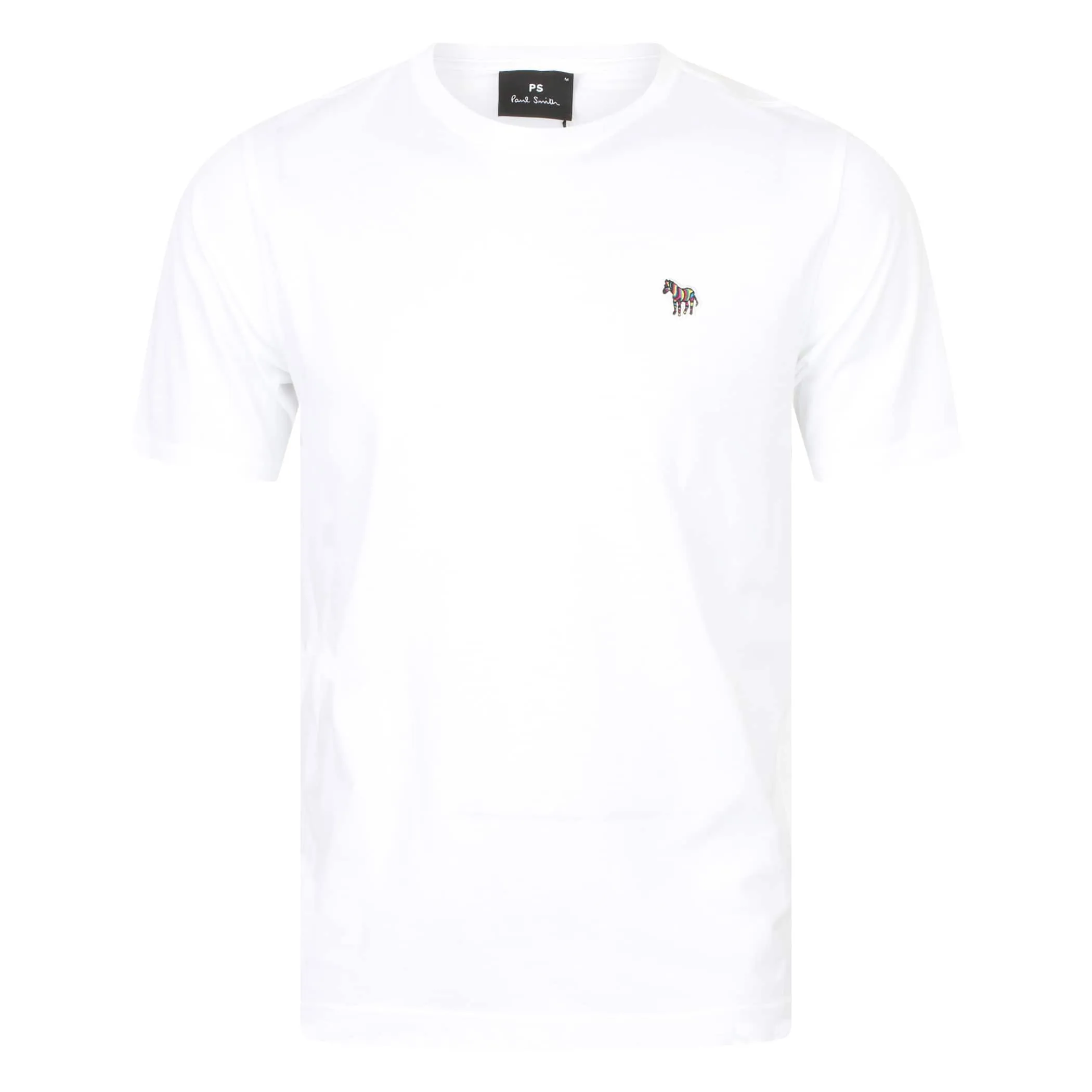 PAUL SMITH ORGANIC COTTON ZEBRA LOGO T-SHIRT