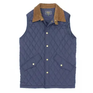 Properly Tied Beaumont Vest Navy