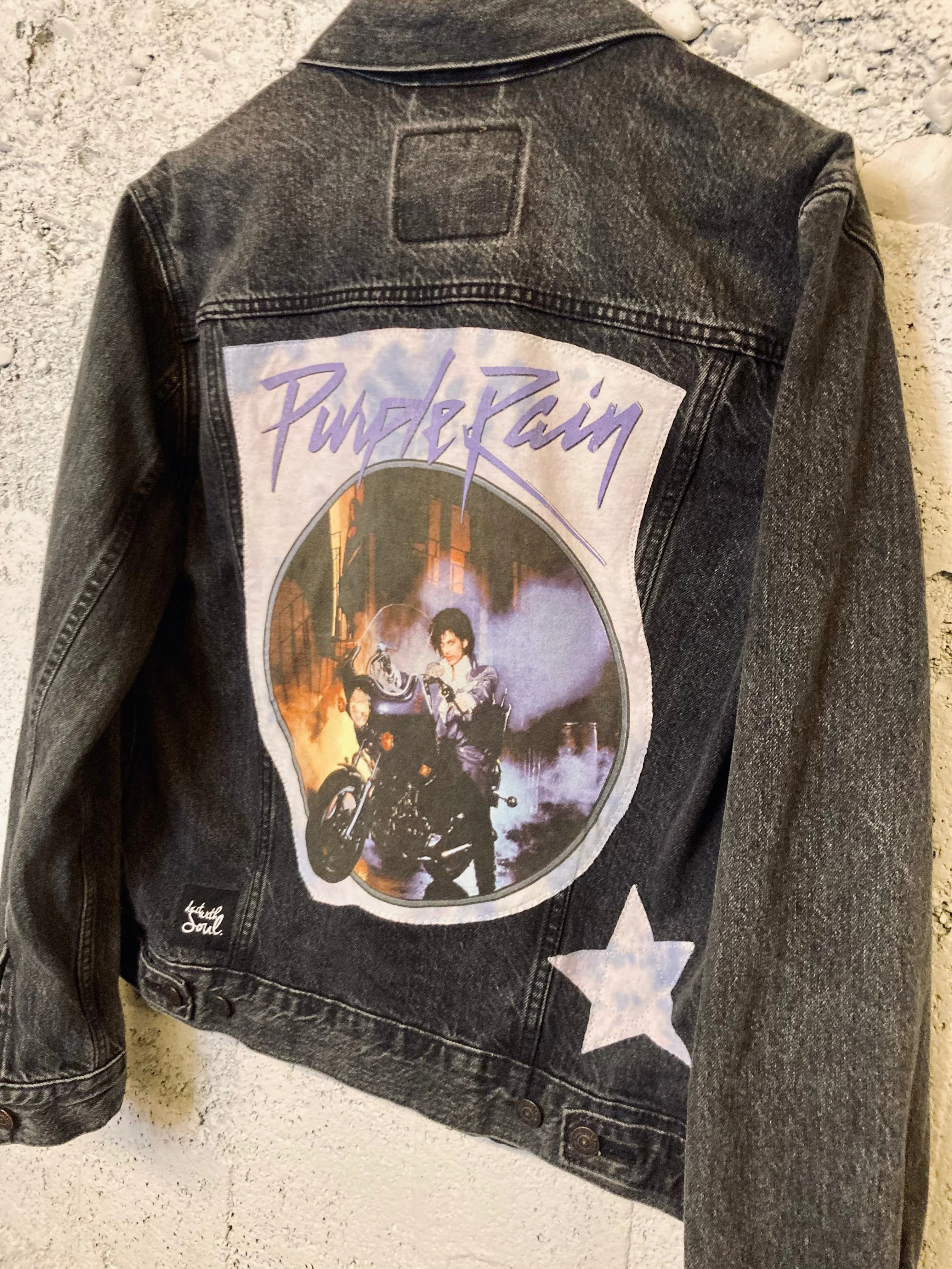 Purple Rain Levis Jacket