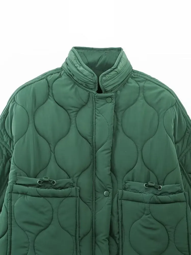 Quilted Hooded Jacket