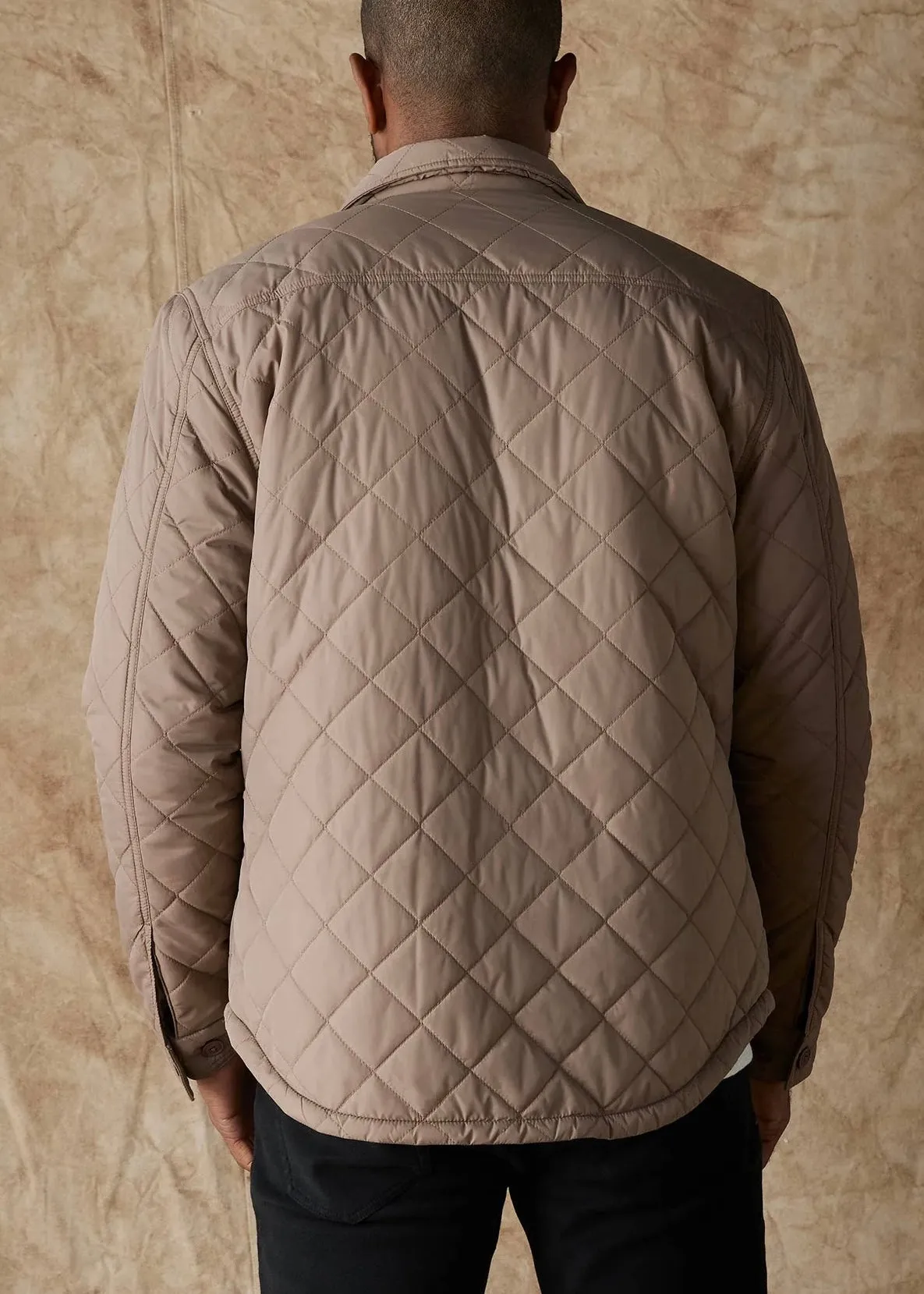 Quilted Sherpa Lined Shacket