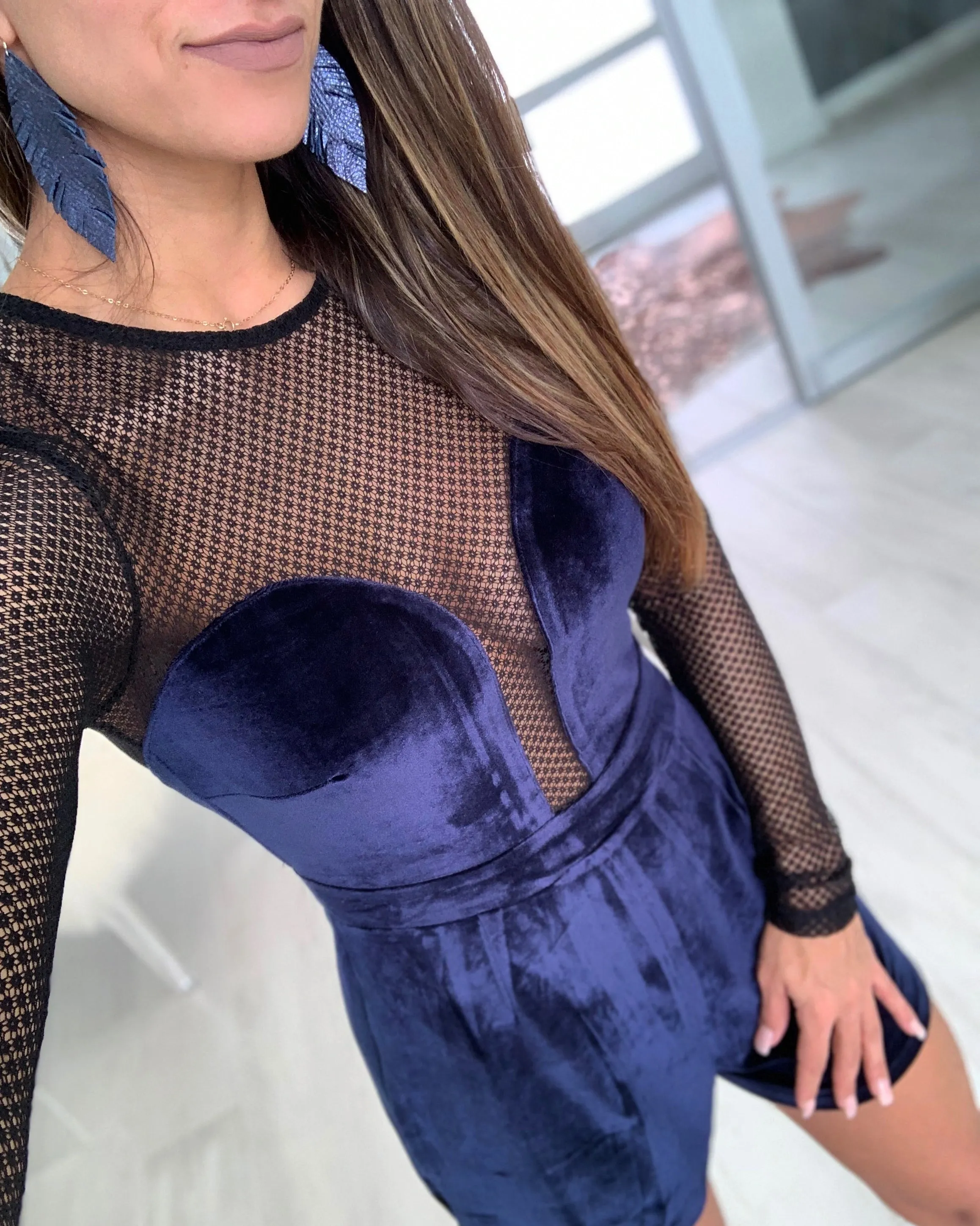 Rock The Night Playsuit // LAST ONE