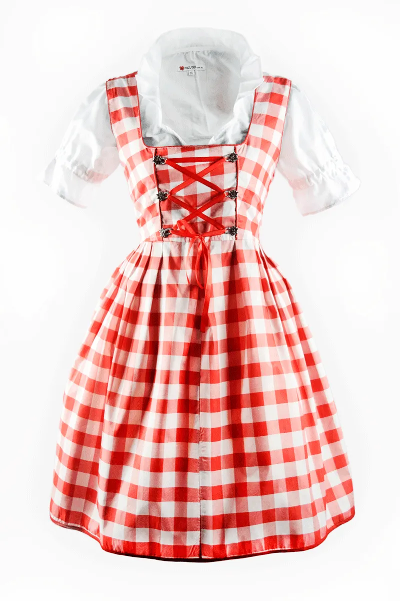 Romy Traditional Oktoberfest German Beer Girl Costume Dirndl