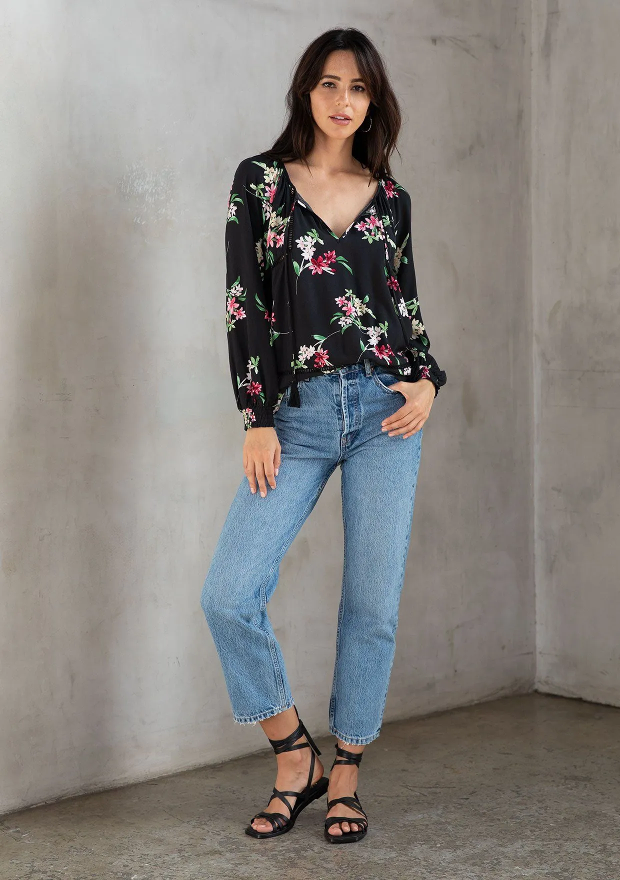 Rosalie Floral Blouse