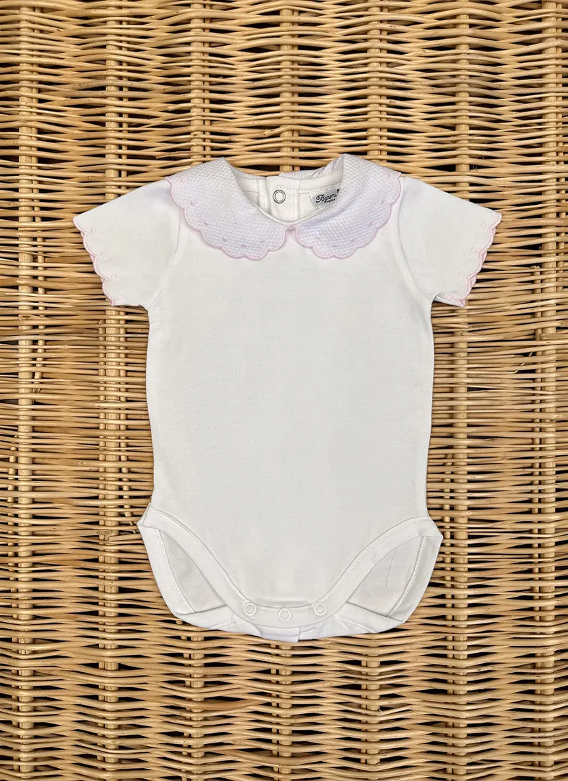 Short sleeve Pois Bodysuit