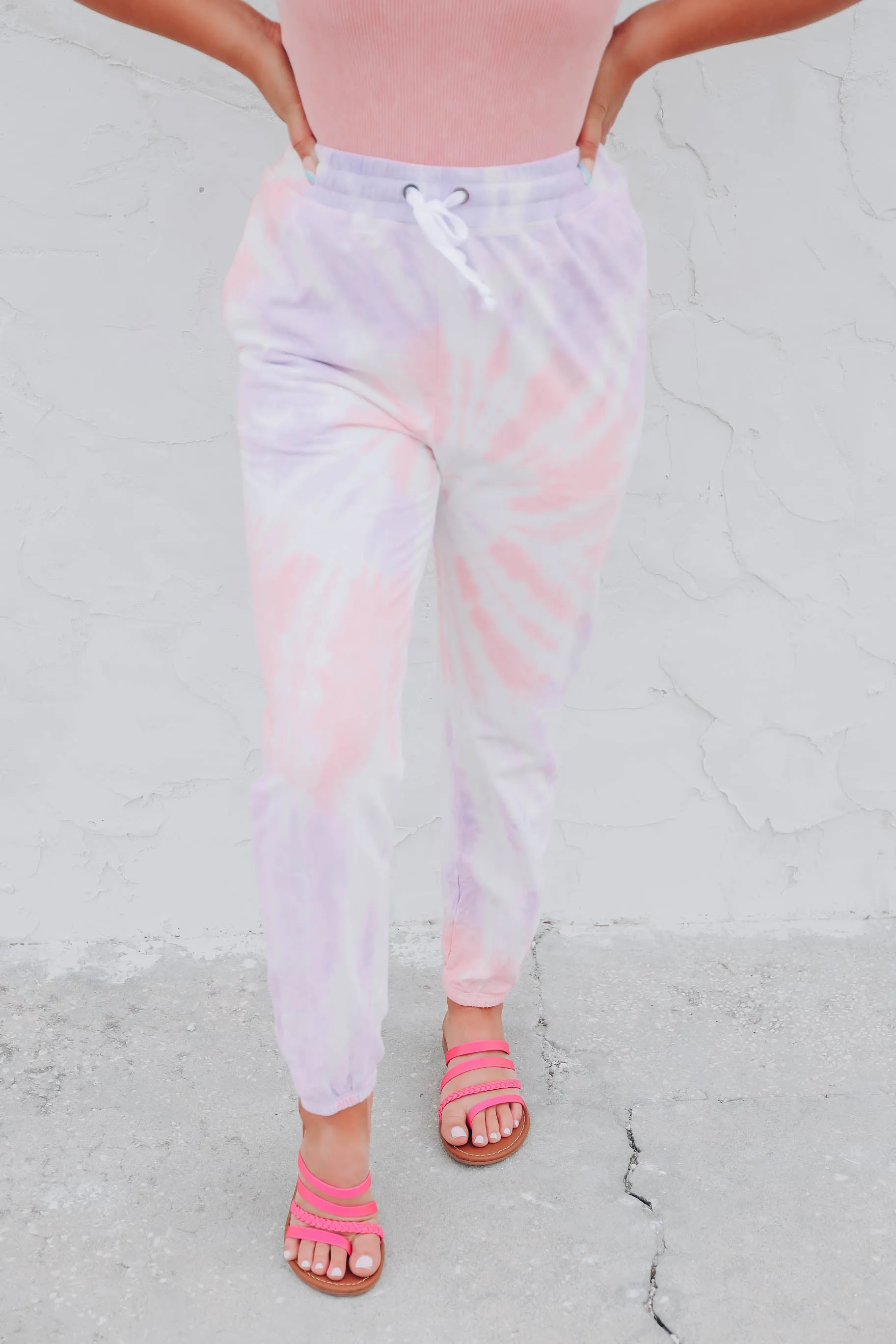 Slumber Party Joggers - Pink