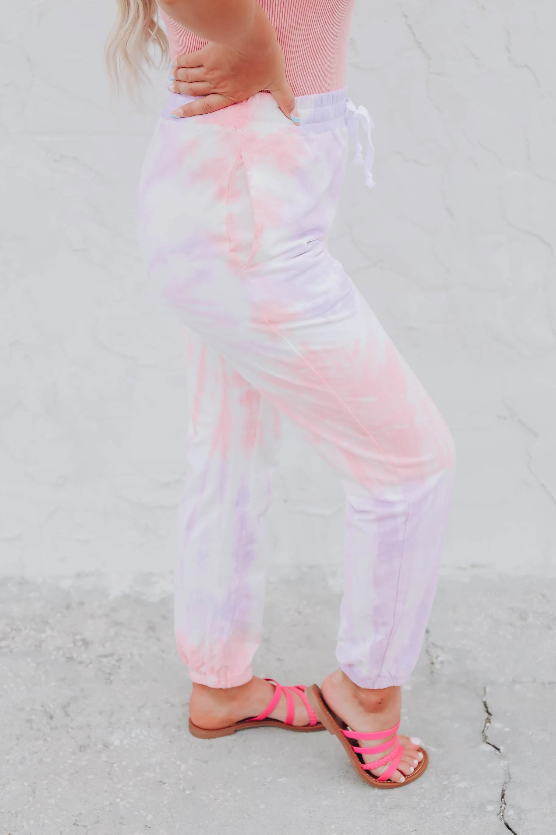 Slumber Party Joggers - Pink