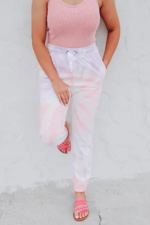 Slumber Party Joggers - Pink