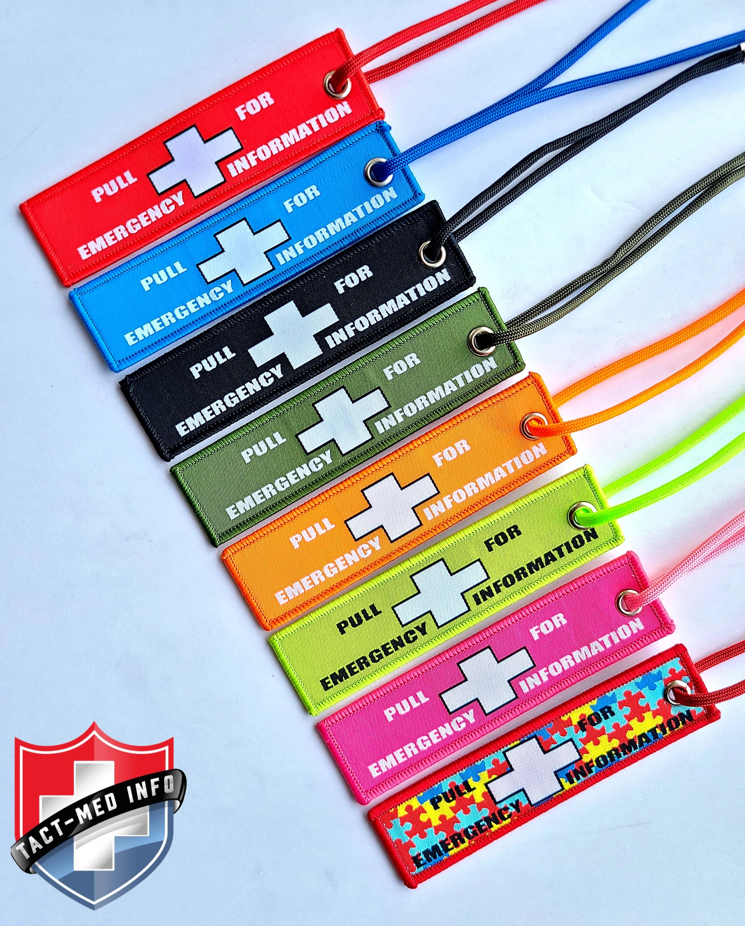 Tact-Med Emergency Information Card