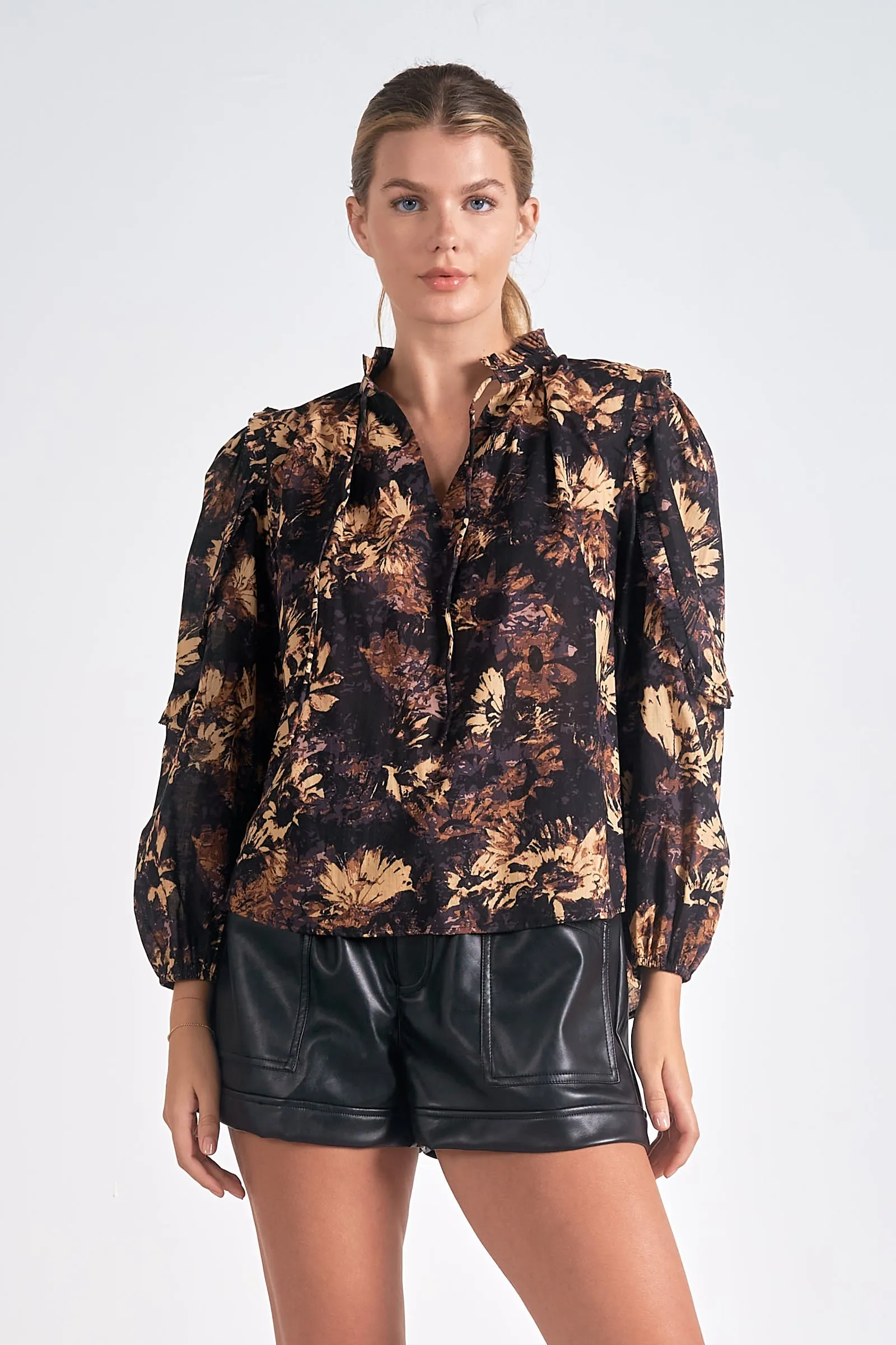 The Aster Floral Blouse