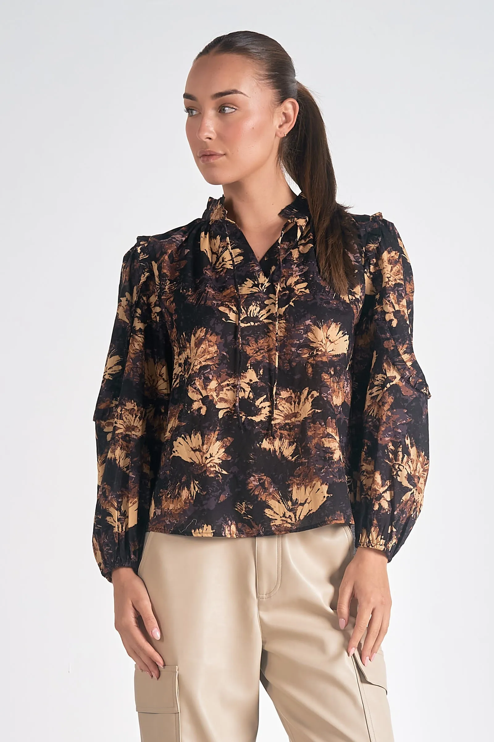 The Aster Floral Blouse