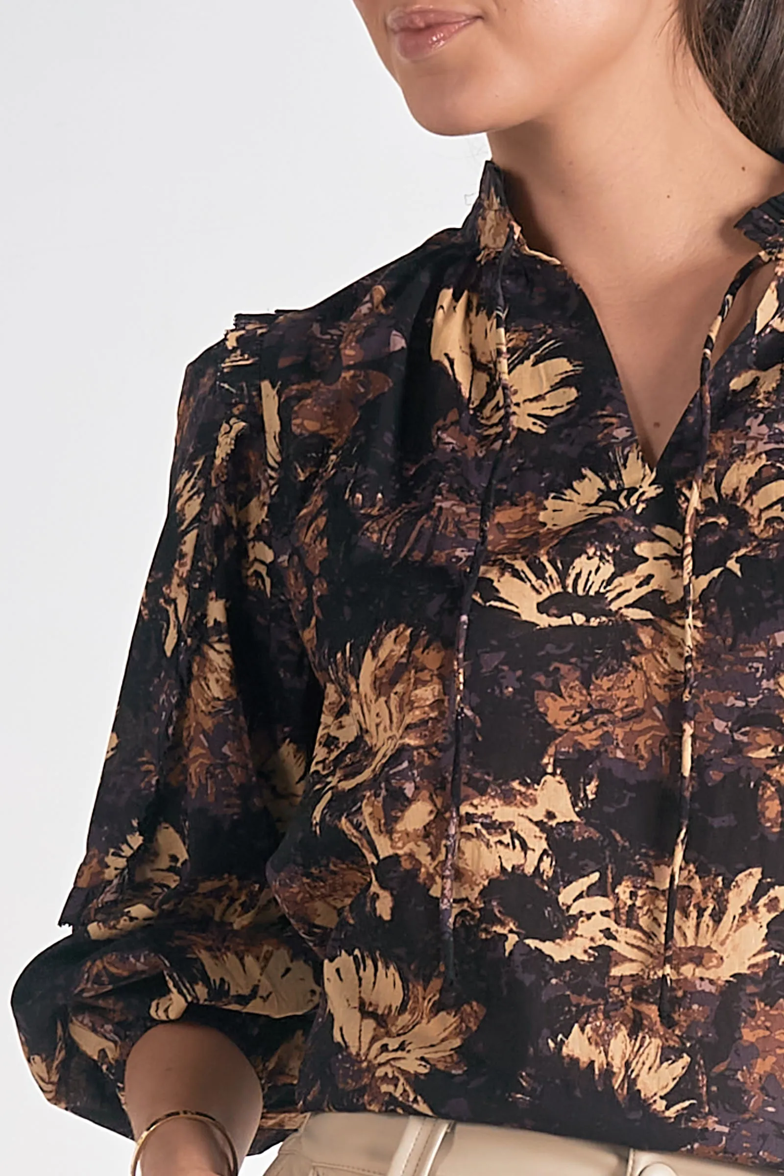 The Aster Floral Blouse