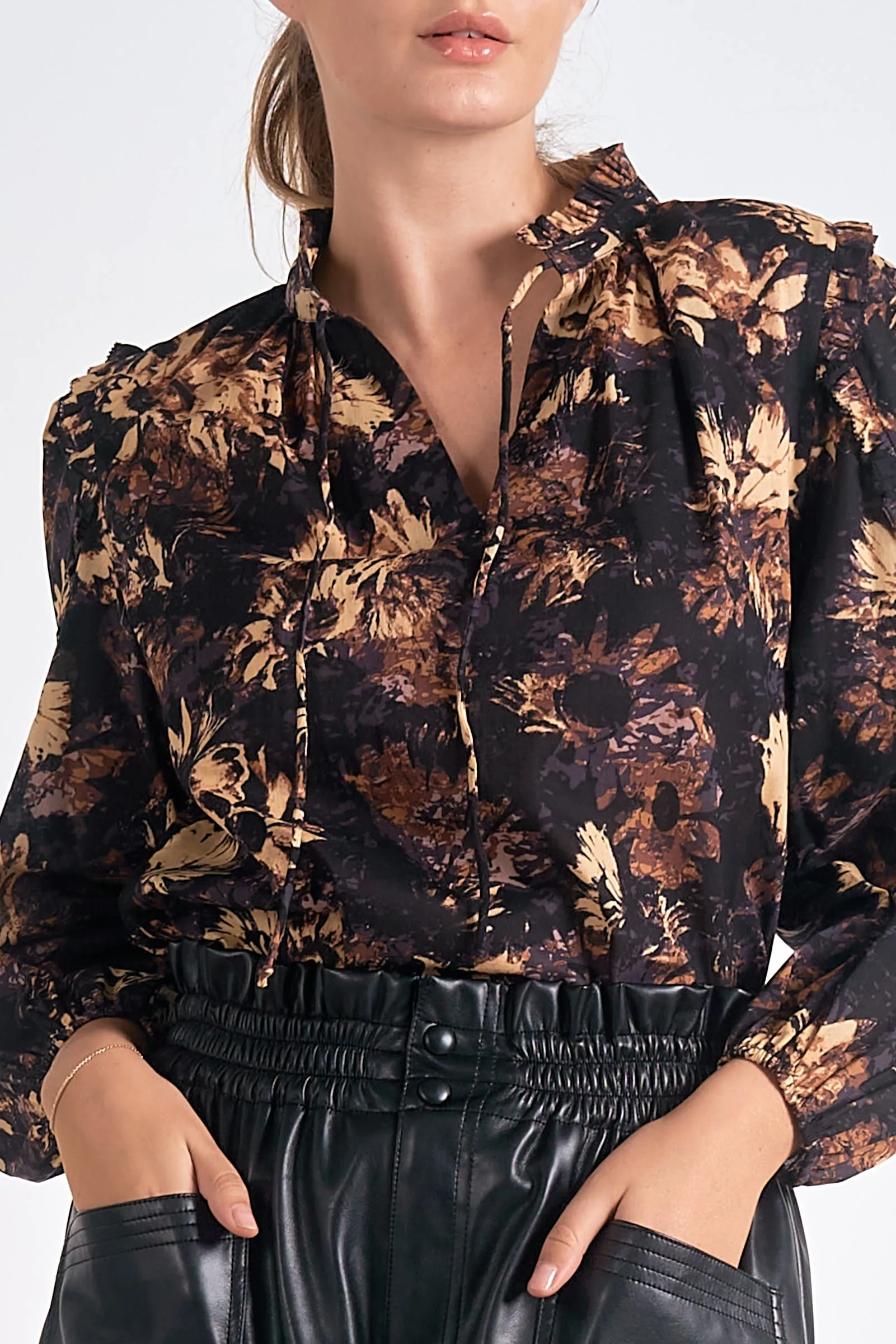 The Aster Floral Blouse
