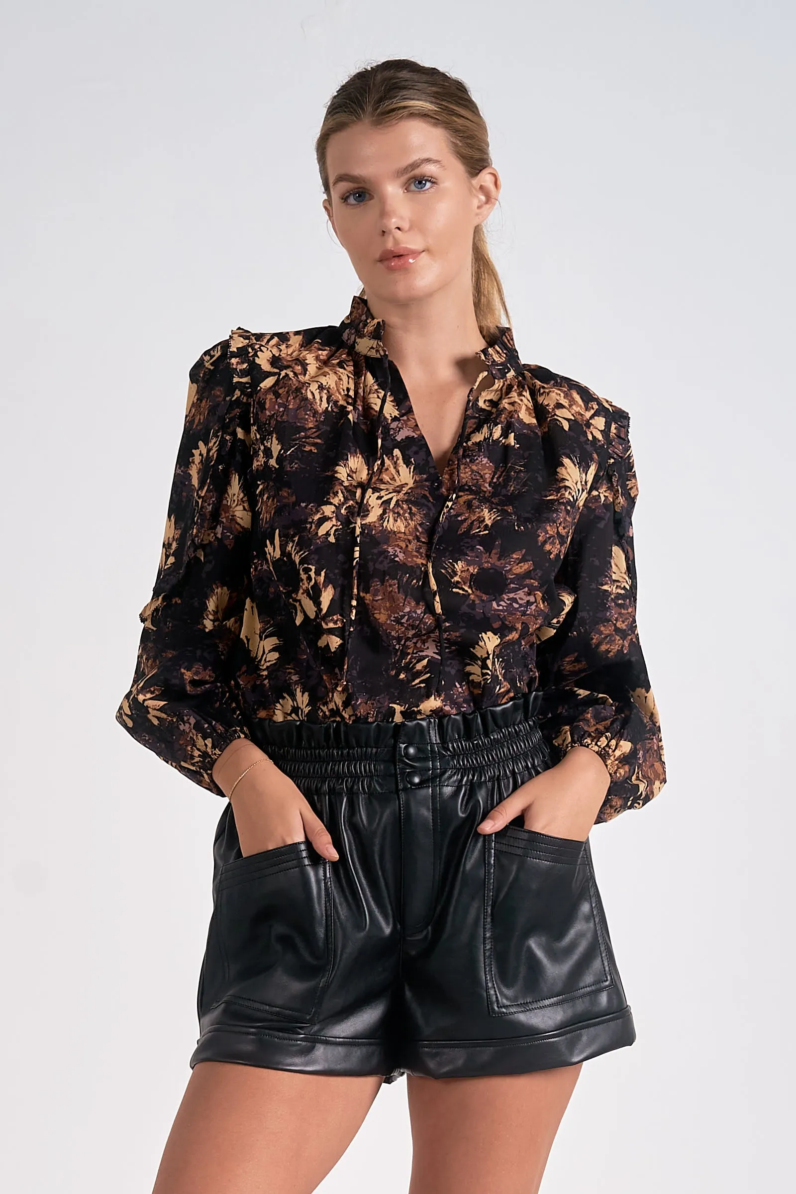 The Aster Floral Blouse