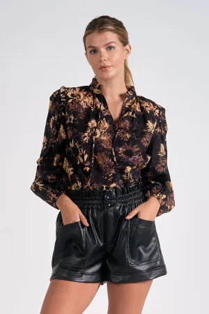 The Aster Floral Blouse