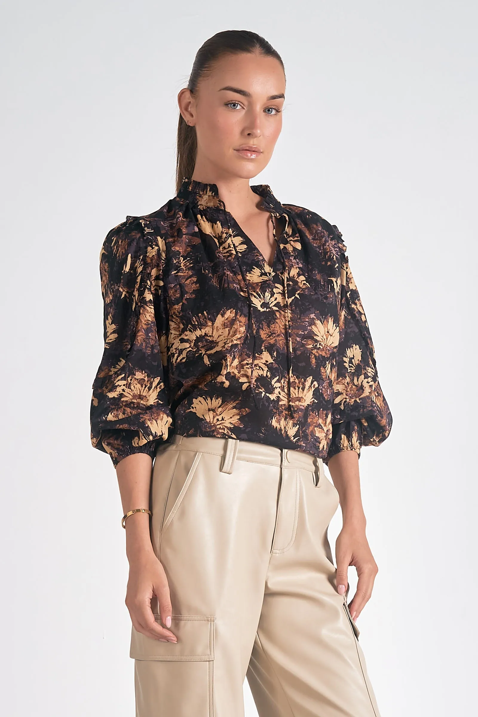 The Aster Floral Blouse
