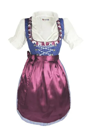 Trixie Traditional Oktoberfest German Beer Girl Costume Dirndl