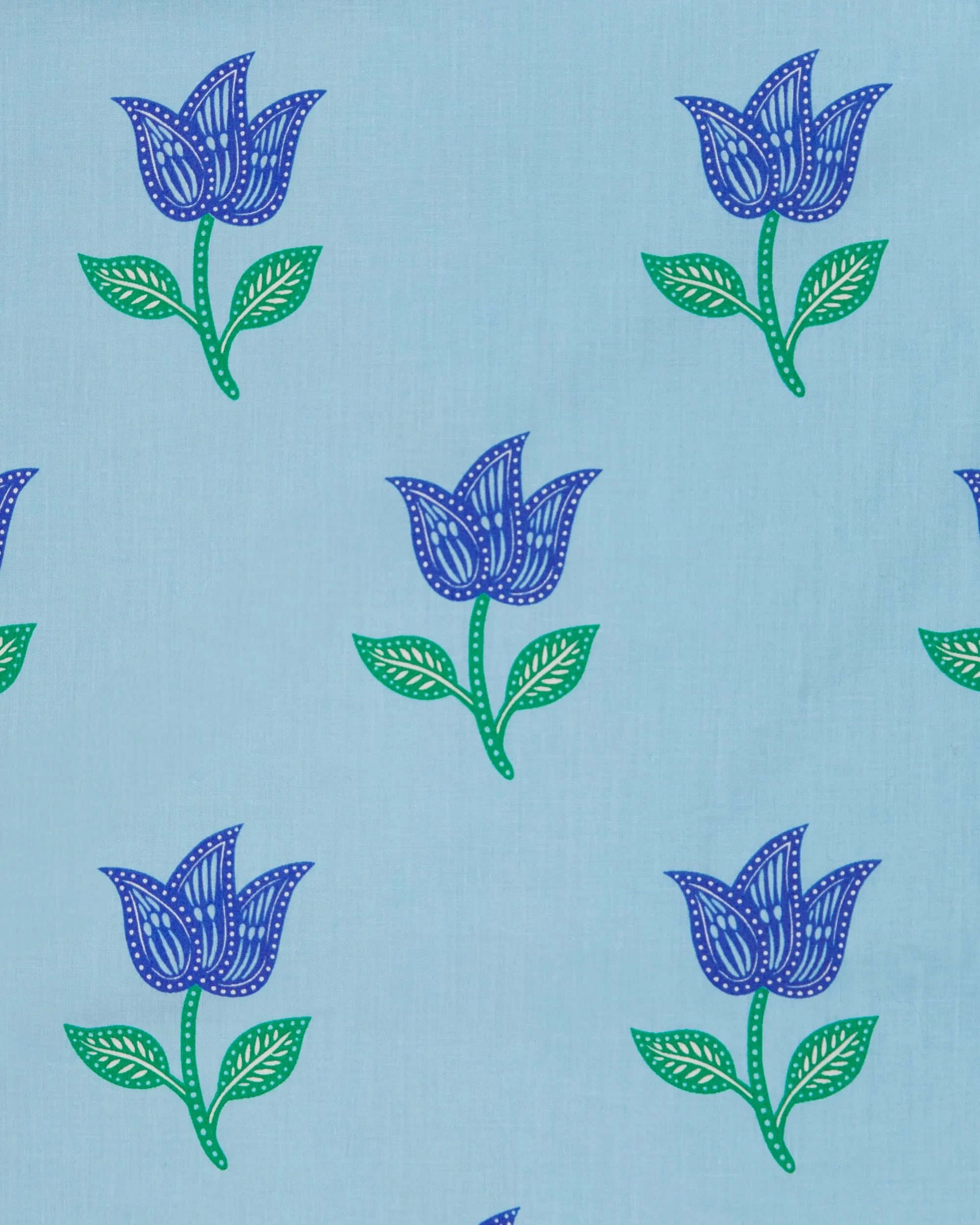 Tulip Bloom - Way Around Dress - Oasis Sky
