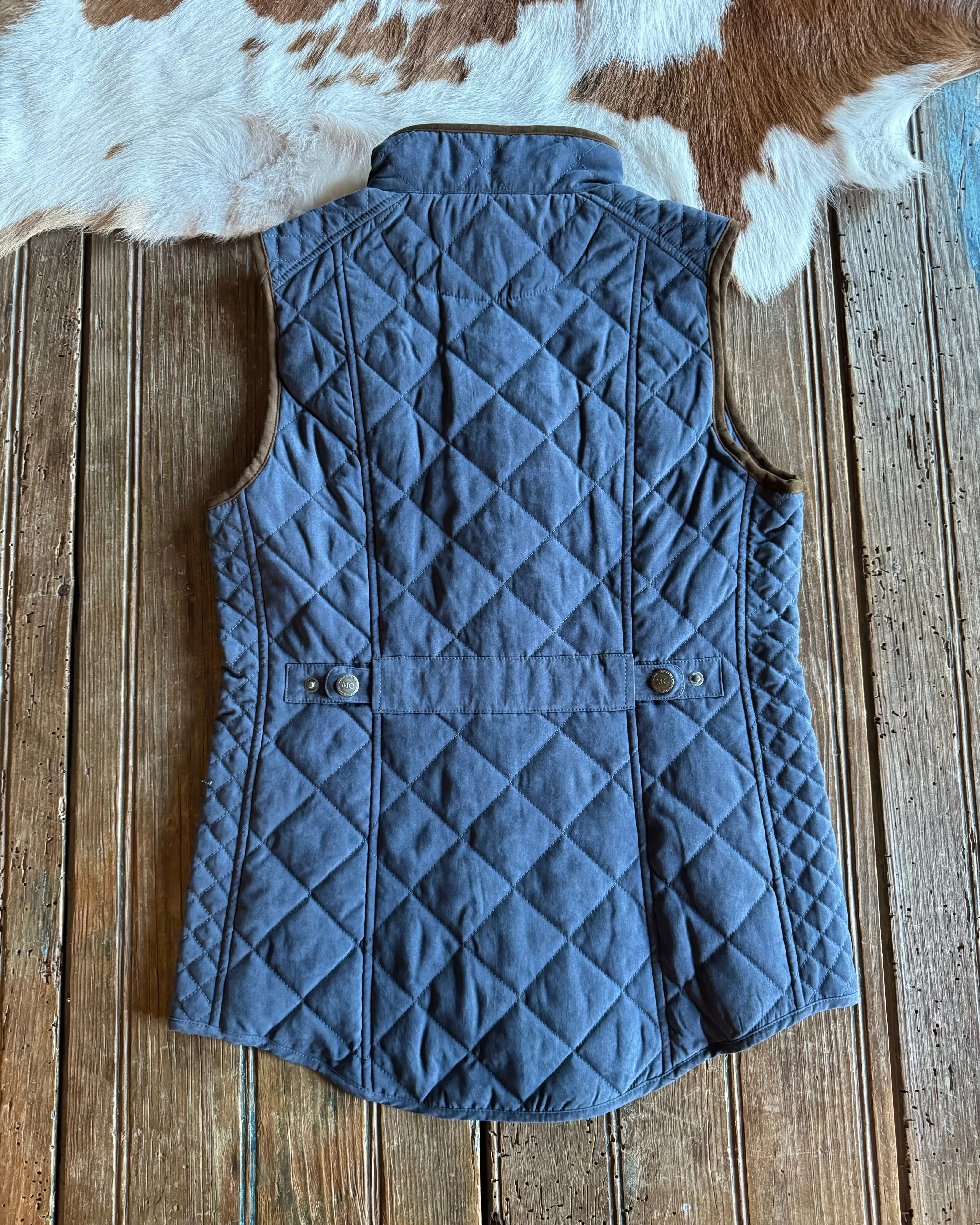 Vista Microsuede Quilted Vest