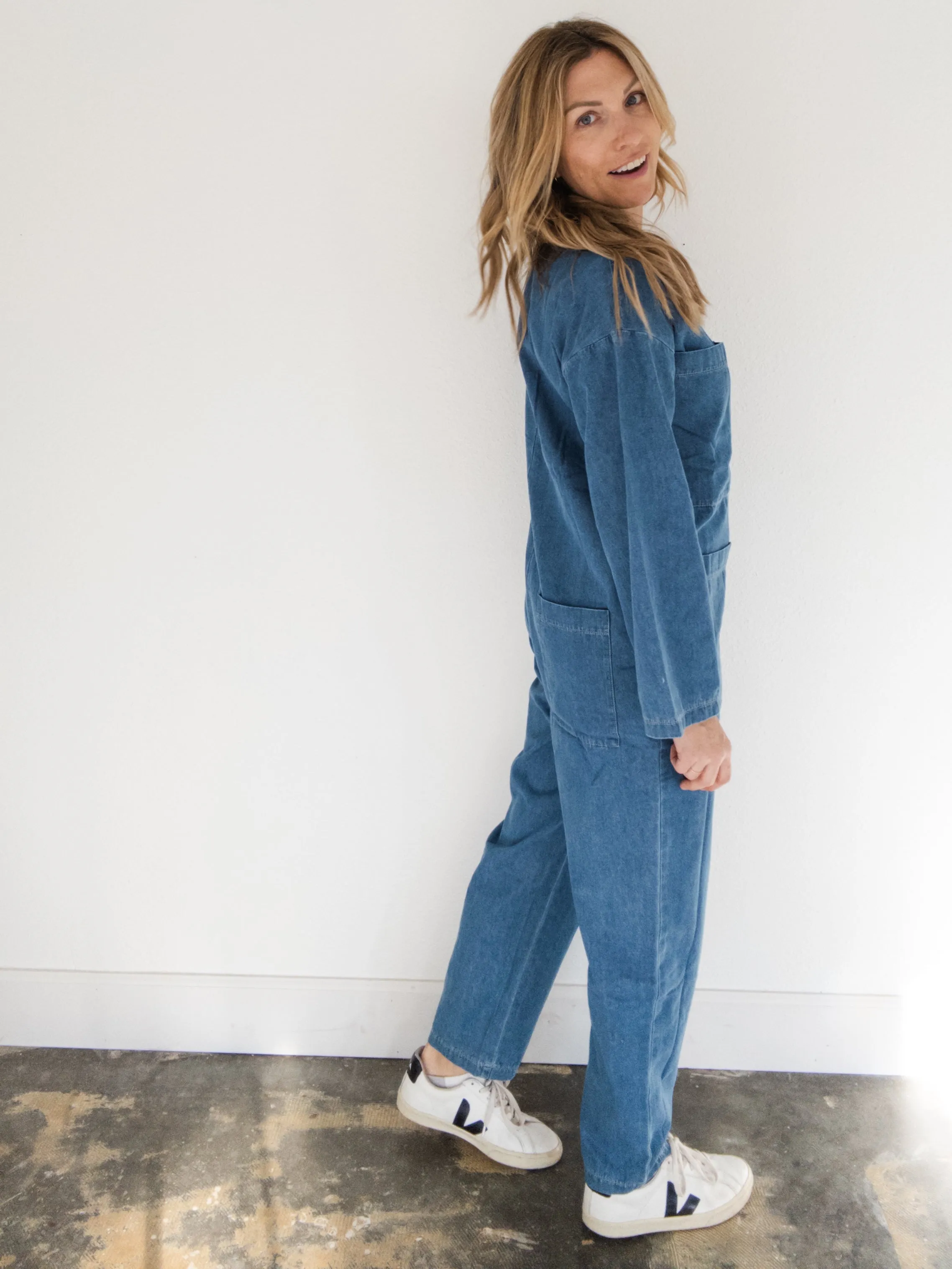 Willie Denim Jumpsuit