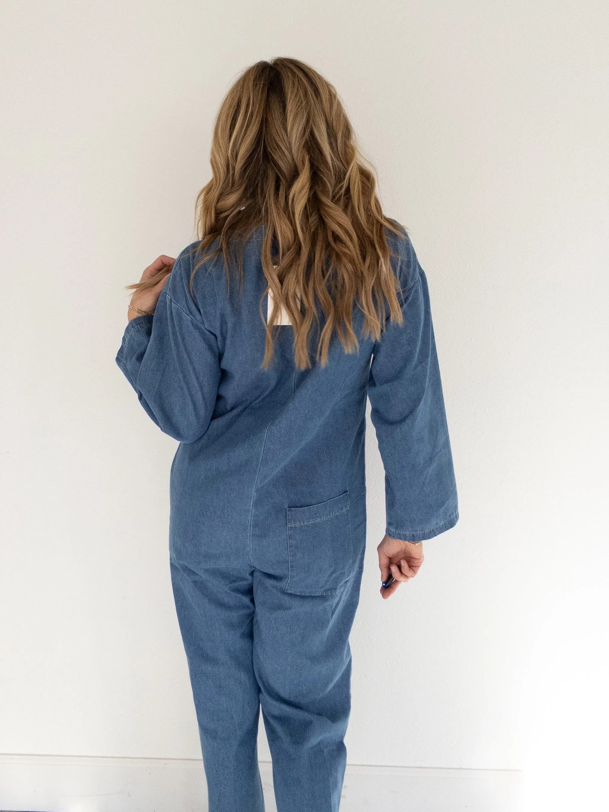 Willie Denim Jumpsuit