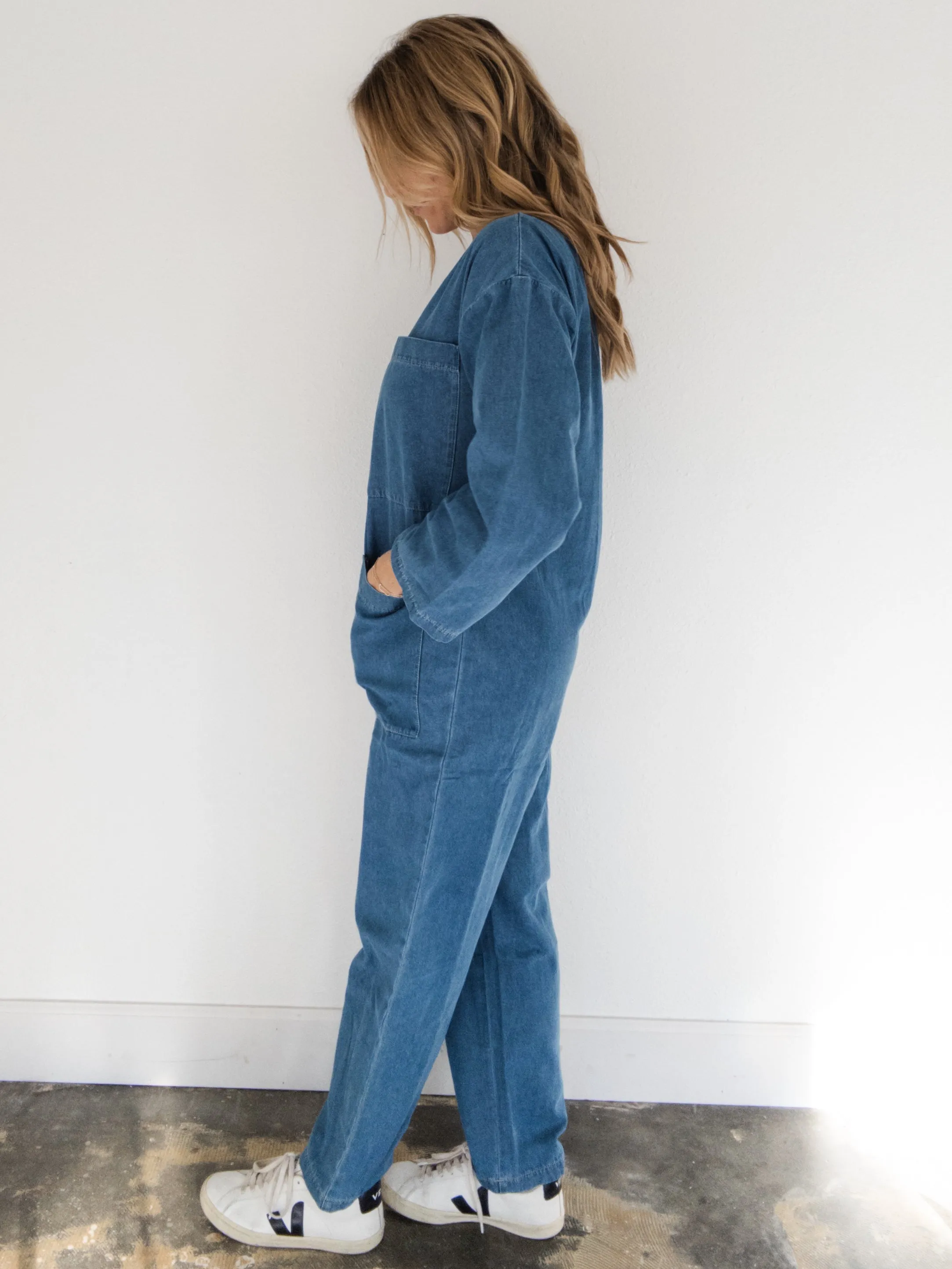Willie Denim Jumpsuit