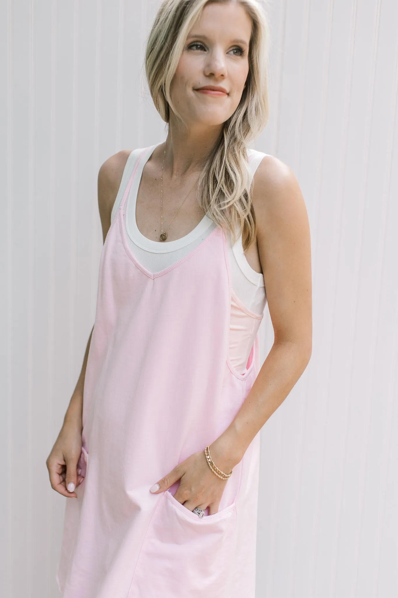 XZ Pink Athleisure Romper